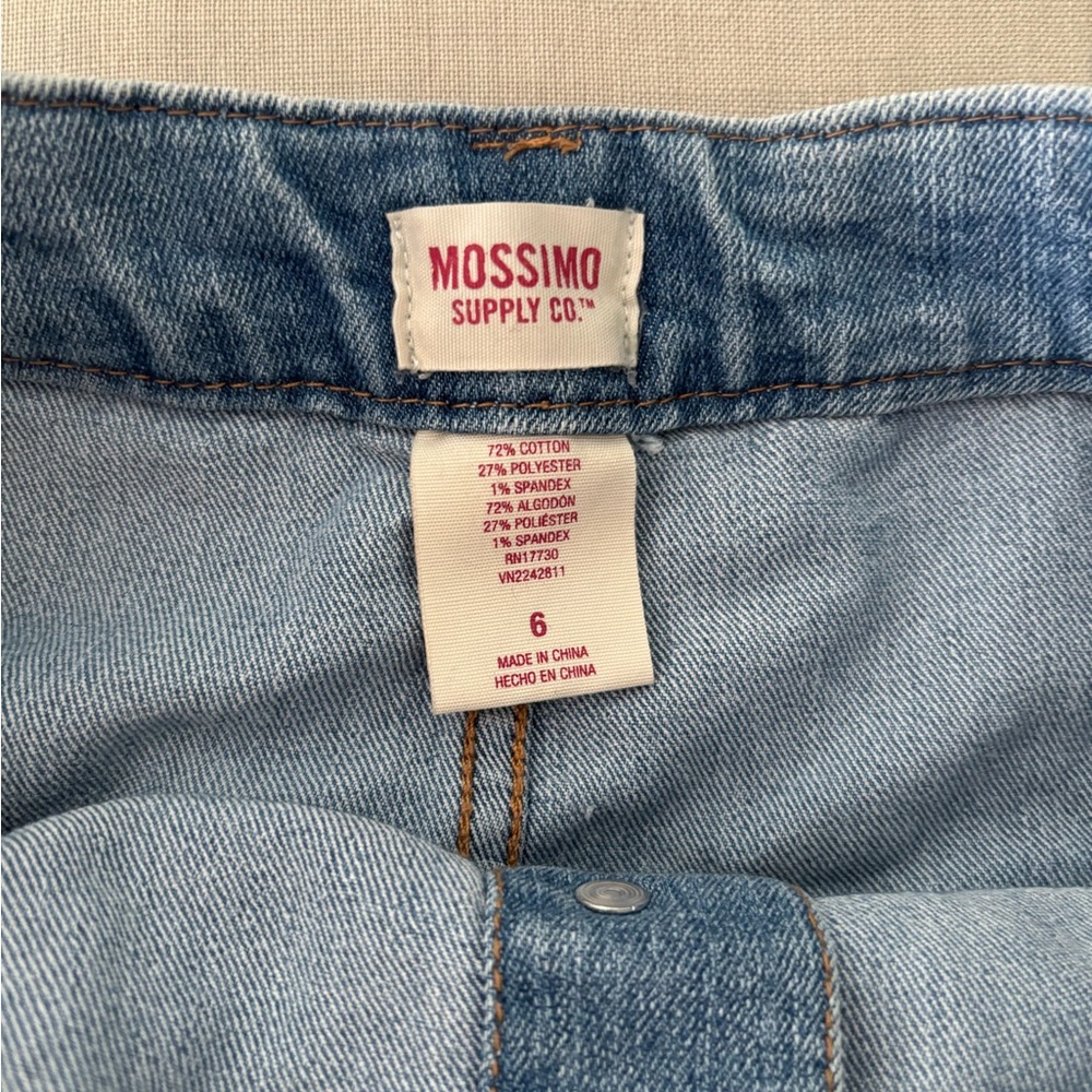 Missimo Jean Skirt size 6